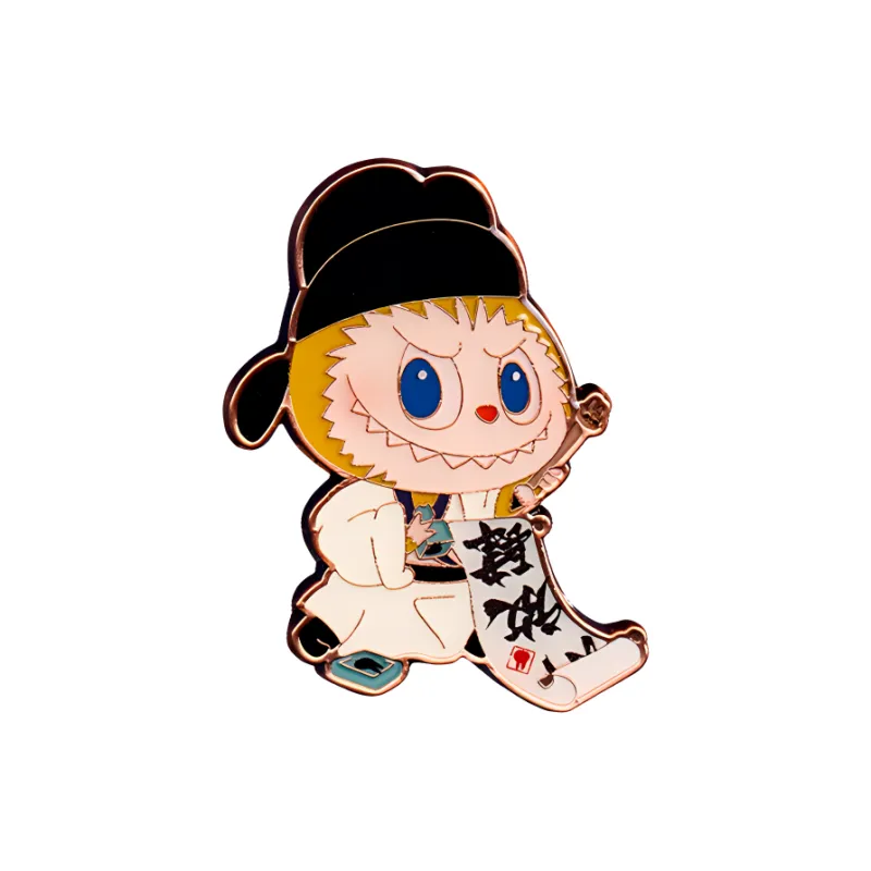 POP MART Labubu The Monsters Let's Have Fun Together Series Whisking Tea Badge-2