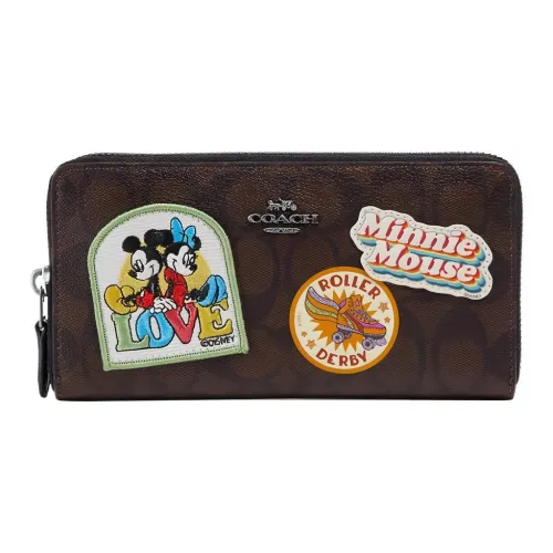 Disney X COACH Accordion Zip Wallets