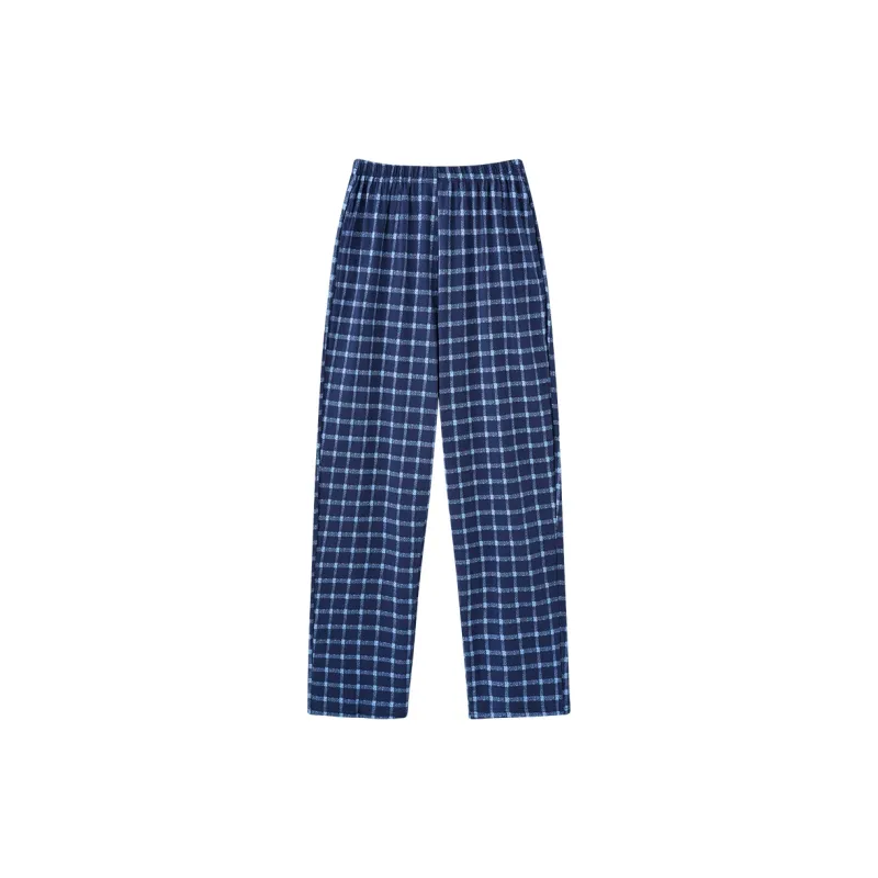 The Story Of The Flower Season Pajama Pants Men Blue-0