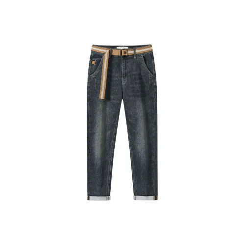 HALEBOSS Jeans Men Blue