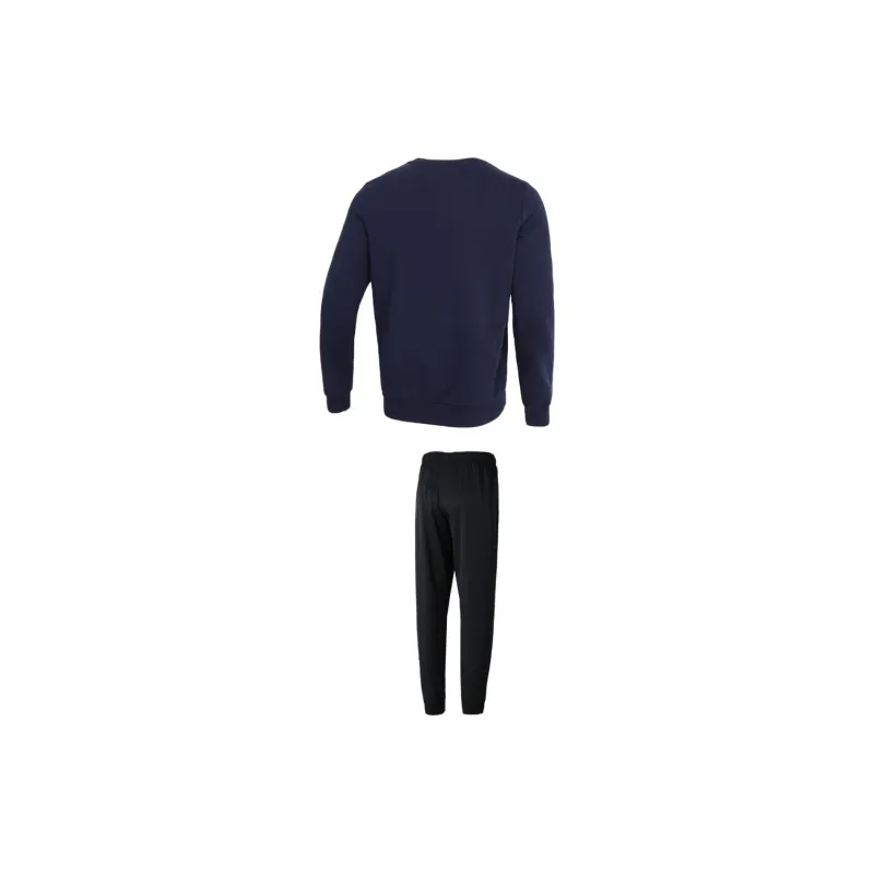 PUMA Casual Sportswear Men Blue Top+Black Bottom-1