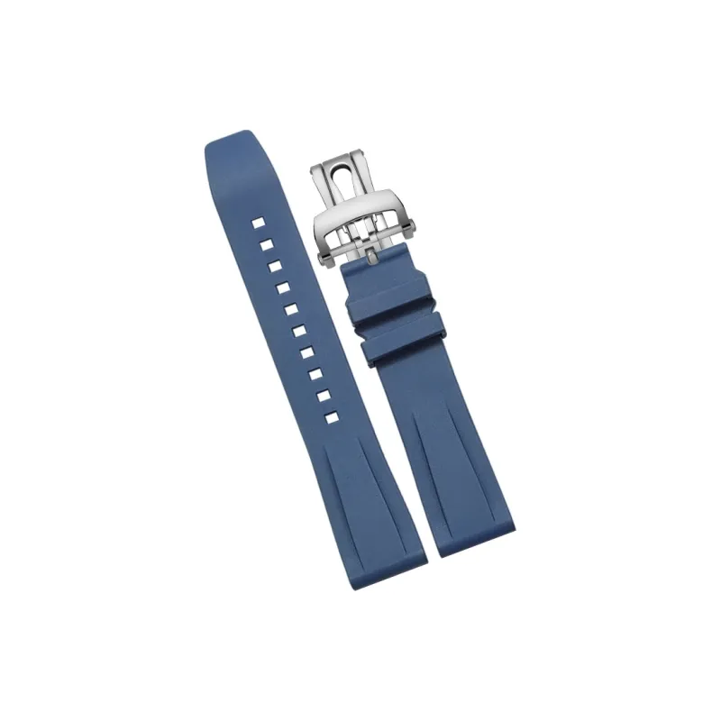 SHIRUI Accessories Watch Bands 22/23mm Men's Watches Fluoroelastomer BaoPao 499-25