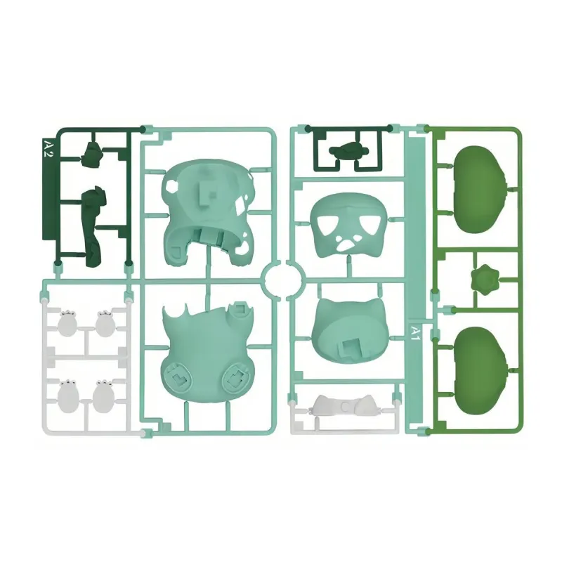 BANDAI Bulbasaur Pokémon Quickly Panel 13 Pieces Model Kits Green-3