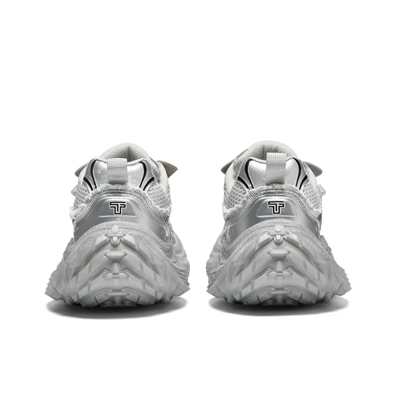 TCELLARS Cushioning, Abrasion Resistant, Breathable, Lightweight, Height Increasing Low Top Chunky Sneakers Unisex-12
