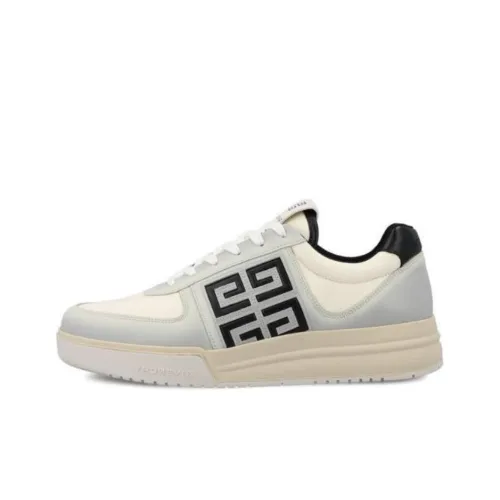 GIVENCHY G4 Low Top Skateboard Shoes Men Beige Gray
