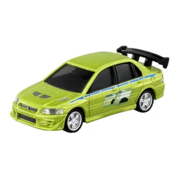 TAKARA TOMY Simulation Car Series, Fast And Furious Black Box Mitsubishi Assembled Models Green