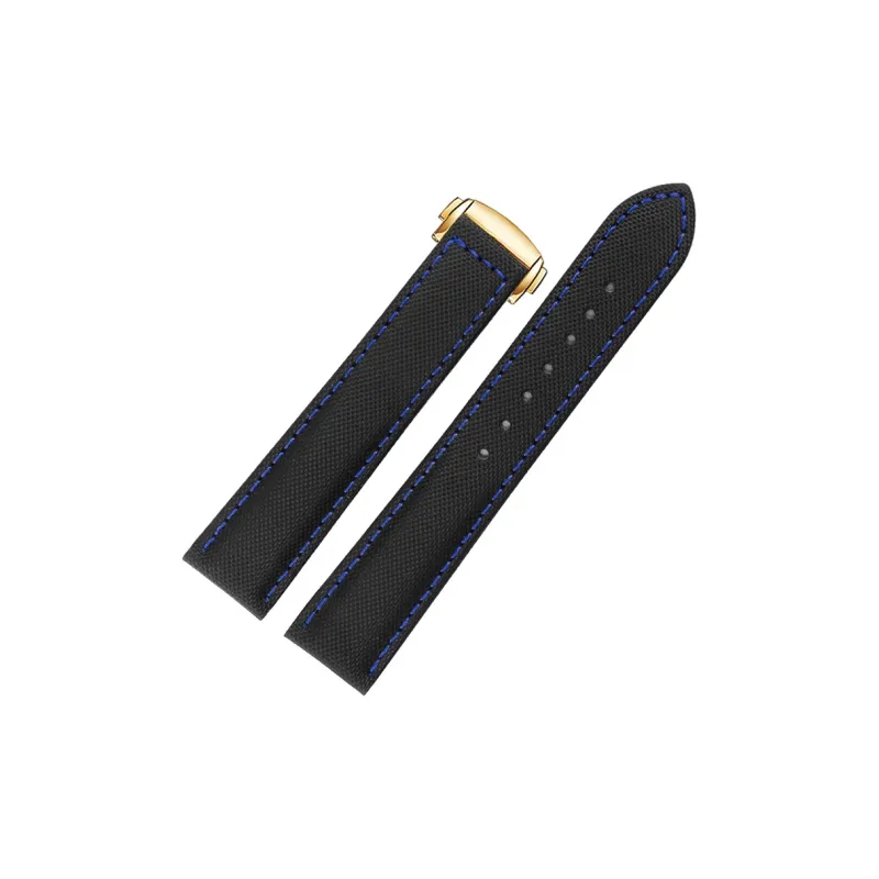 Craftsman Omega Speedmaster Dark Side Of The Moon/MIDO Tissot Compatibility Watch Band Nylon Material-17