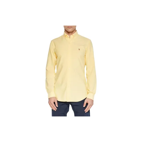 Polo Ralph Lauren Shirts Men Yellow