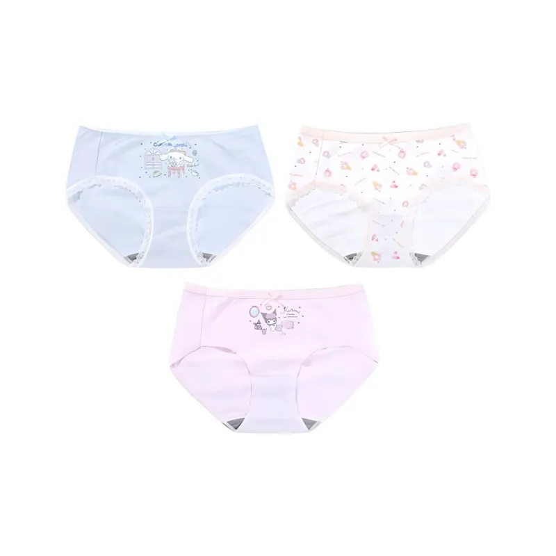 Tutuanna* x Sanrio/ Underpants Women's 3 Pack-0