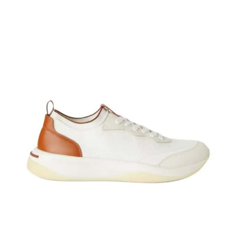 Loro Piana Low Top Casual Shoes Men White-1