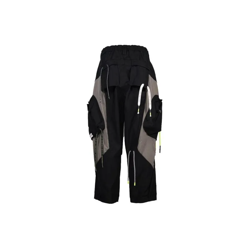 Mostly Heard Rarely Seen Multi Drawcord Cargo Pants-1