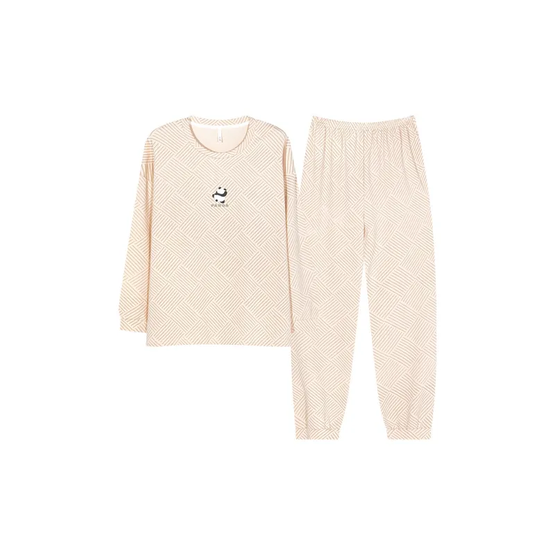 Sleeping Beauty Pajama Set Women's Ecru-0