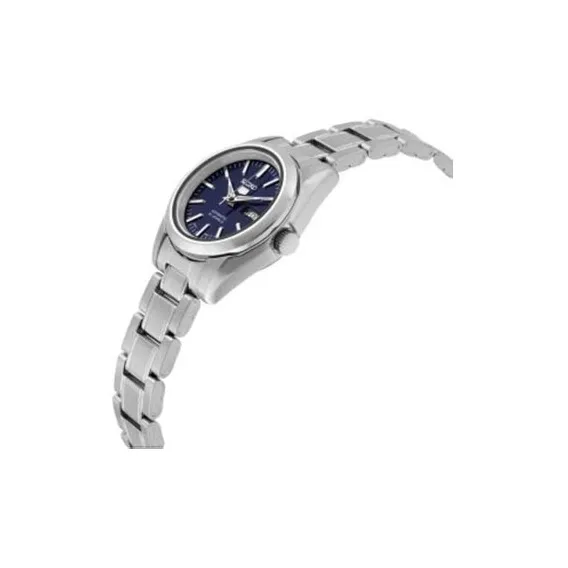 SEIKO Automatic Mechanical Movement Stainless Steel Strap Watch Women's Watch Blue Dial Symk15k1-1