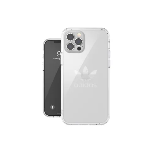 Adidas ABS+PC Material Protective Clear Case Classic Trefoil Phone Cases Compatibility With Apple 11/12/Pro/Pro Max