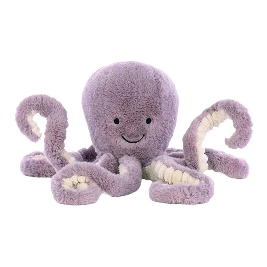 JELLYCAT Ocean Series Maya Little Squid Dolls Plush Doll 22.8cm Height-1