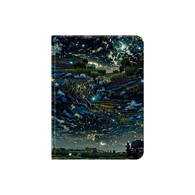 MSMF Artistic Van Gogh, With Pen Slot Compatibility With IPad Collection Protective Covers-10