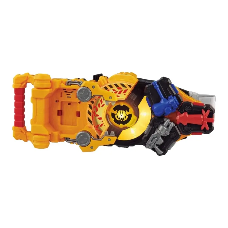 BANDAI DX Kamen Rider Geats Sika Core ID & Powerful Builder Belt Set Yellow Hobby Model-3