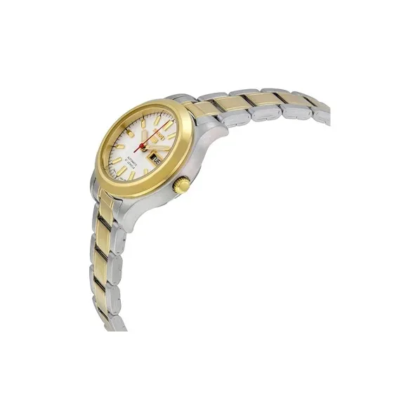 SEIKO Automatic Mechanical Movement Stainless Steel Strap Watch Women's Watch White Dial-1