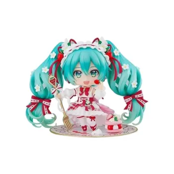 GSC Hatsune Miku Nendoroid No. 1939 Hatsune Miku 15th Anniversary Commemorative Edition Chibi Figures 10cm