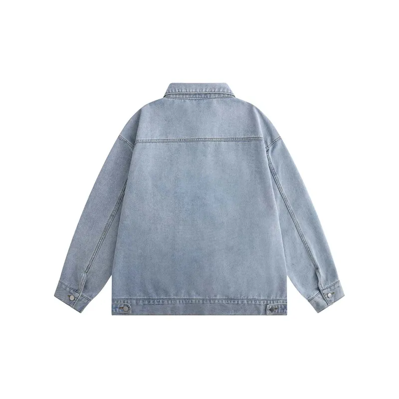 JINBEILE Denim Jackets Unisex-2