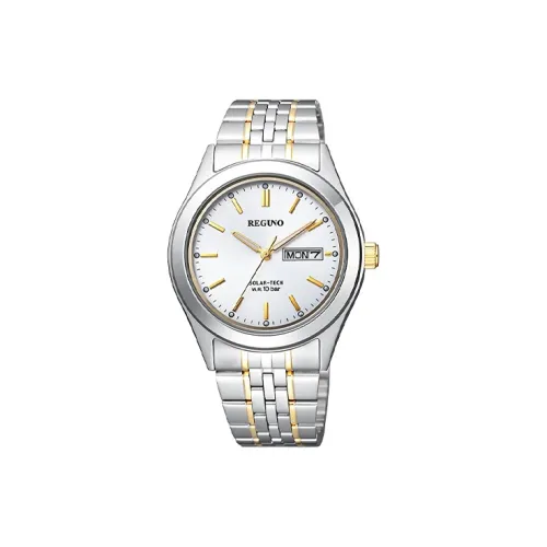 CITIZEN Automatic Mechanical Movement Stainless Steel Strap Watch 37.5mm Men's Watches White Dial KM1 113 13