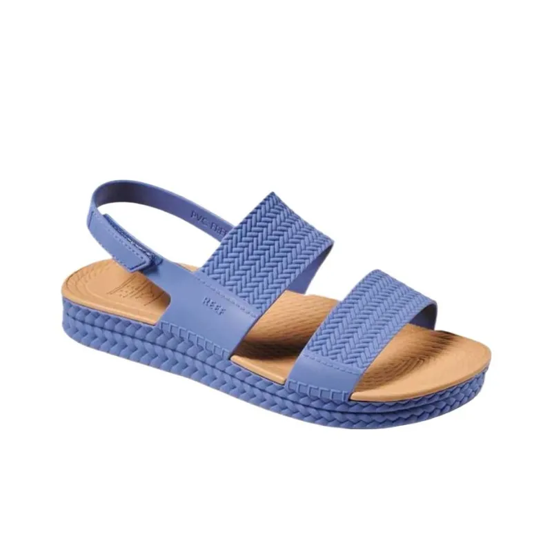 REEF Water Vista Beach Sandals Women's Marine Blue Tan-3