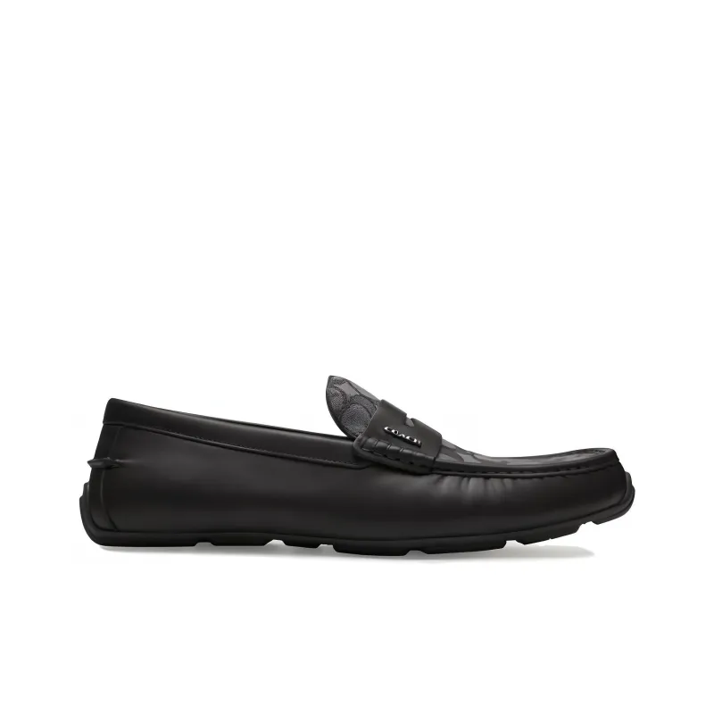 COACH Loafers Men Black-1