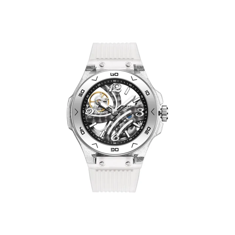 HANBORO Automatic Mechanical Movement Watch Men's Watches Cut Out Dial HBR963-0