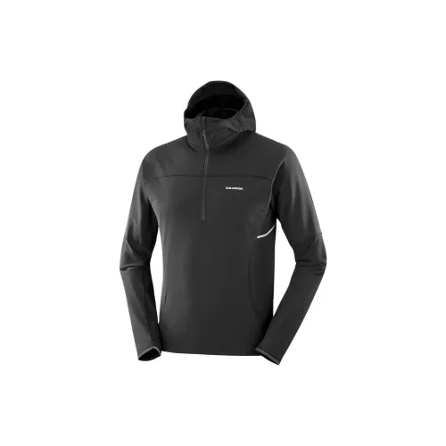 SALOMON SENSE AERO Sweatshirts Men Pitch Black