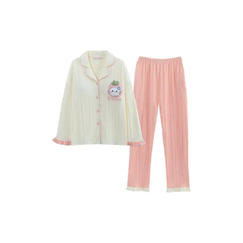Sleeping Beauty Pajama Set Women's Image Color