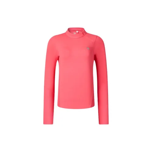 FILA Fitness Regular T-Shirt Women's Coral Red