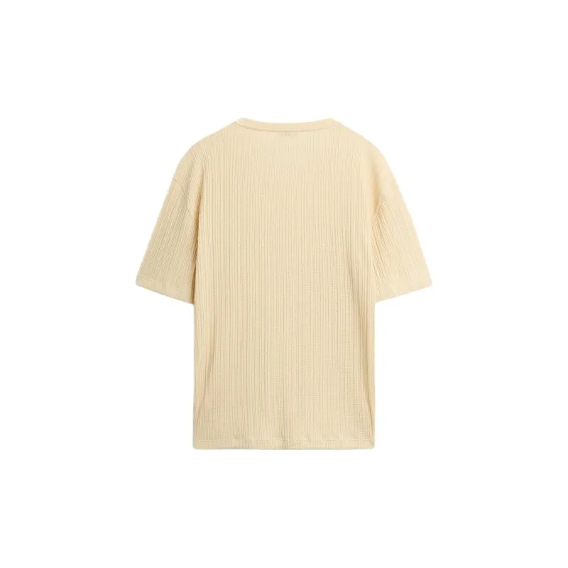 ZARA T Shirts Men Cream-1