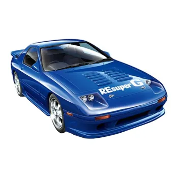 AOSHIMA Qingdao Society, Mazda RE Rain Palace FC3S RX 7 Model Kits 1/24