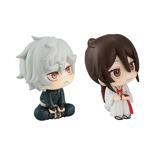 MegaHouse Look Up Hell's Paradise Warabi Maru Yamada Shigenma Saechi Chibi Figures 11cm-2