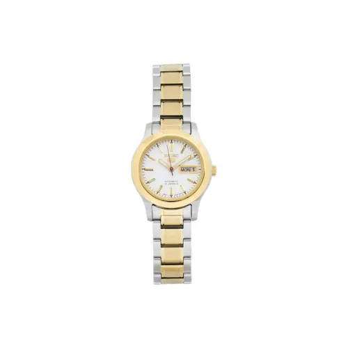 SEIKO Automatic Mechanical Movement Stainless Steel Strap Watch Women's Watch White Dial