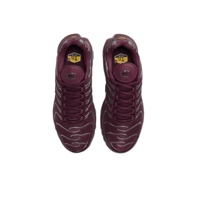 Nike Air Max Plus Se Night Maroon Metallic Silver Women's-3