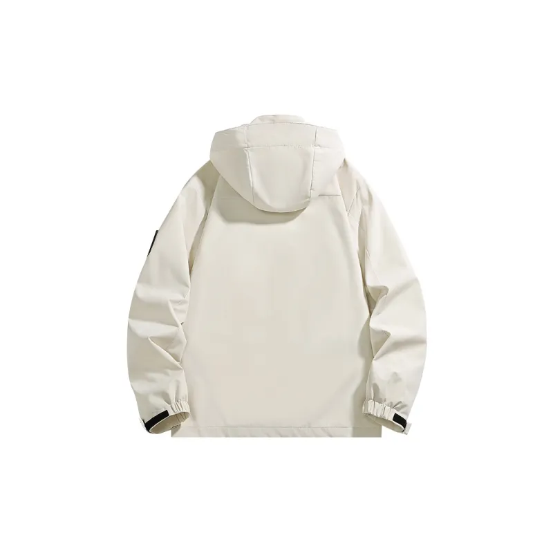 XIDELONG Jackets Coats Unisex Black-5