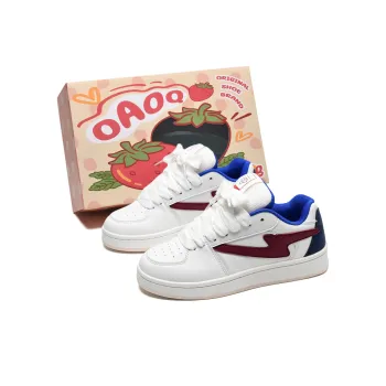 OAOQ Wear resistant And Lightweight Low Top Skateboard Shoes Unisex Box