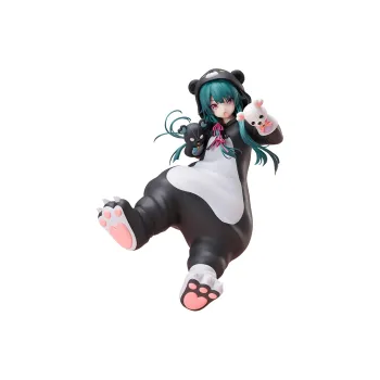F NEX 1 7 Bear Bravely Ventures Into A New World, Yuna Scale Figures 22cm