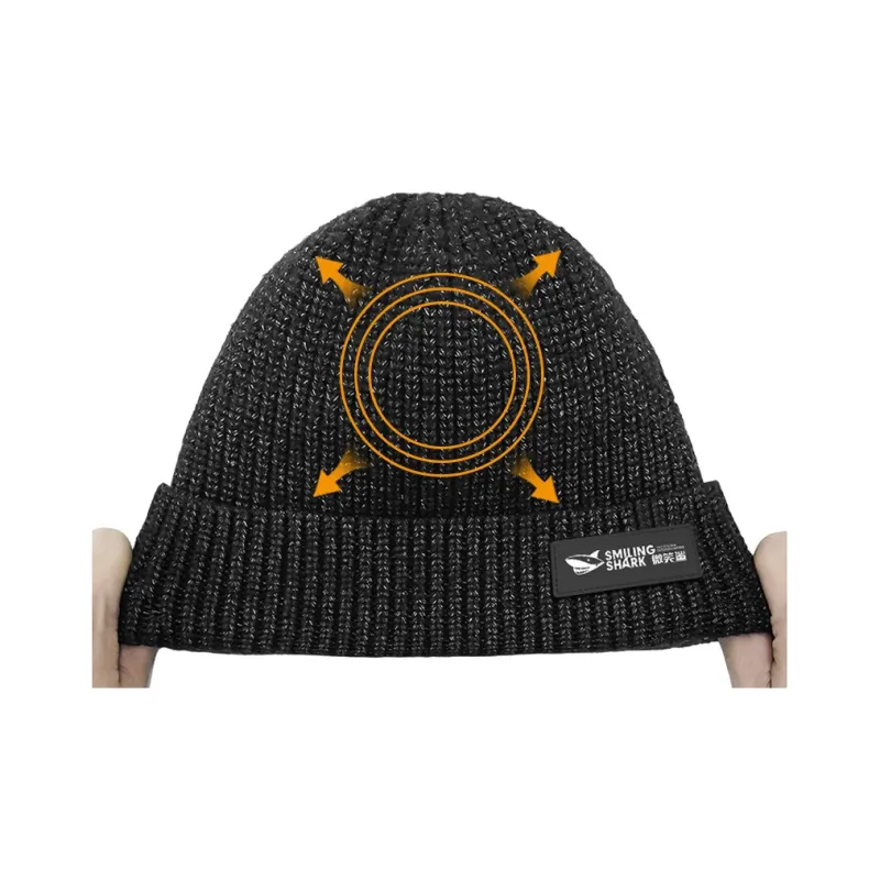 SMILING SHARK Nylon Beanies Unisex-2