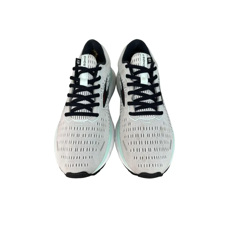 Brooks Ghost 13 Slip Resistant Breathable Low Top Running Shoes Women's Gray-3