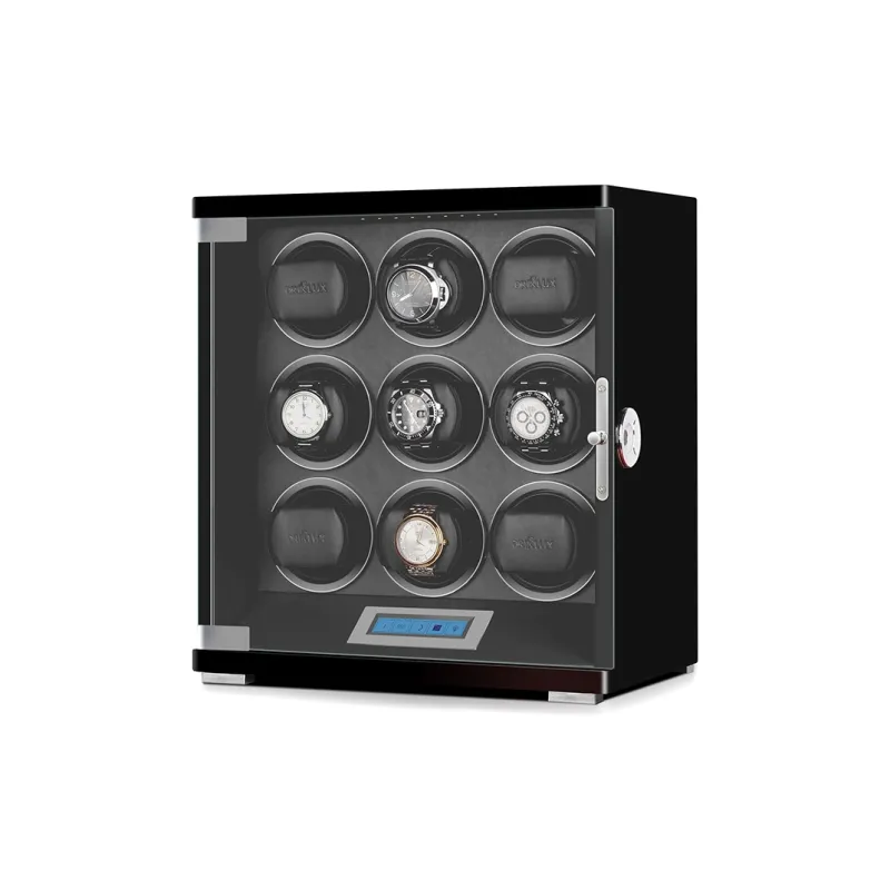 DRIKLUX 6 Epitopes/9 Epitopes Watch Winder Black Red Unisex-18