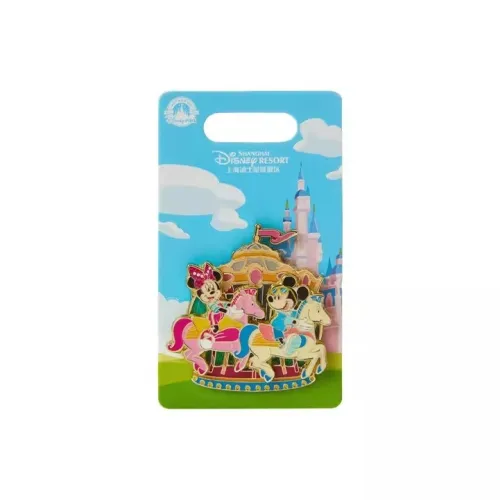 Disney Mickey Mouse And Friends Summer Fun Collection Mickey Mouse Minnie Mouse Badge IP Merch Shanghai Disney