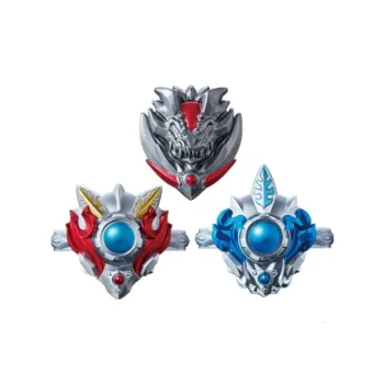 BANDAI Ultraman Taiga DX Hero Toy Ultraman Taiga Light Up Accessory Set 01 Model Accessories