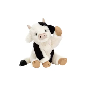 JELLYCAT Farm Animal Collection Kerry Calf Baby Dolls Plush Doll 25cm High