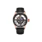 HBR8849-Rose Case Black Strap