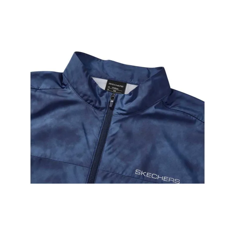 Skechers Jacket Men's Mist All Over Print Gray-2