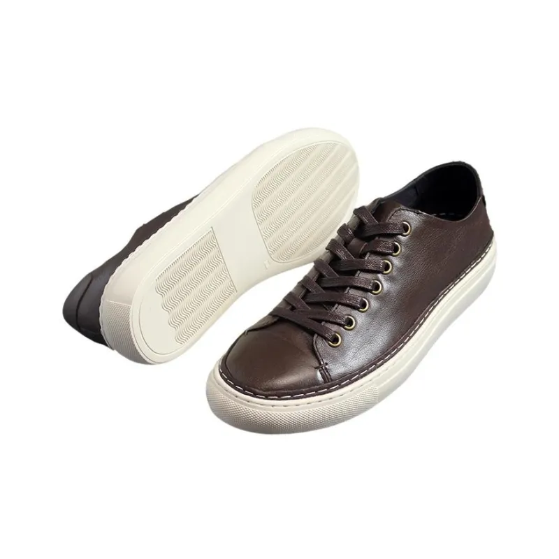 Devanro Abrasion Resistant, Breathable, Waterproof, Slip Resistant Low Top Skateboard Shoes Men-7