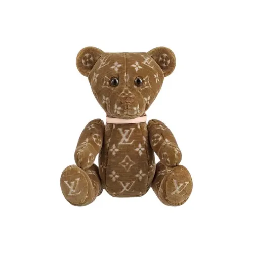 LOUIS VUITTON Doudou Re Addiction Teddy Bear Brown