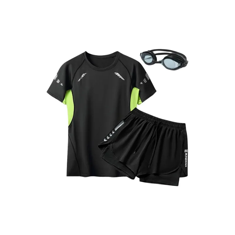 Yalu Preferred Swimming Sets Polyester+Elastane Sports/Hot Spring/Vacation Men-9